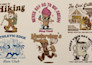 create vintage cartoon character mascot logo for your tshirt and merchandise
